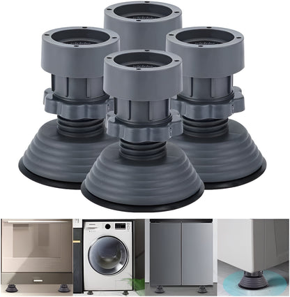 WashGuard® - Washing Machine Adjustable Height Footpads (Set Of 4)