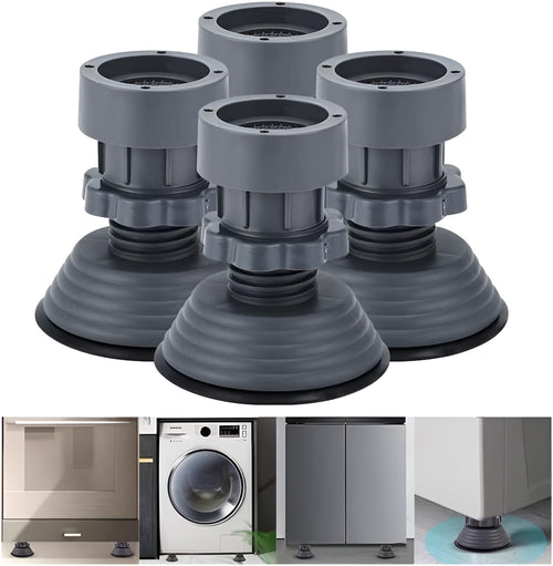 WashGuard® - Washing Machine Adjustable Height Footpads (Set Of 4)