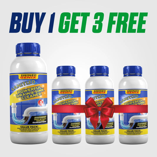 (BUY 1 GET 3 FREE) ShineGenix® - Powerful Magic Sink & Drain Cleaner
