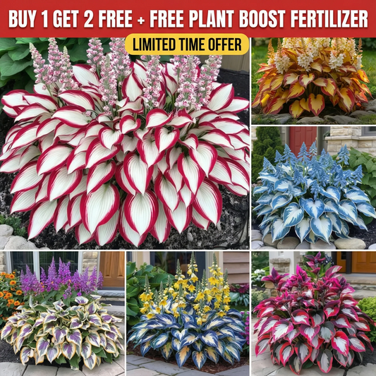 (Buy 1 Get 2 Free + Free Plant Booster) ShadeSilk® - Premium Hosta Flower Seeds