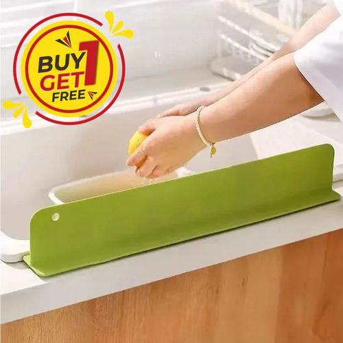 (BUY 1 GET 1 FREE) SpillSafe® - Premium Splash Guard for Kitchen Sink & Countertop