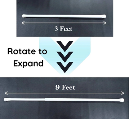 FlexiHold® - Portable Drill-Free Multifunctional Adjustable Rod