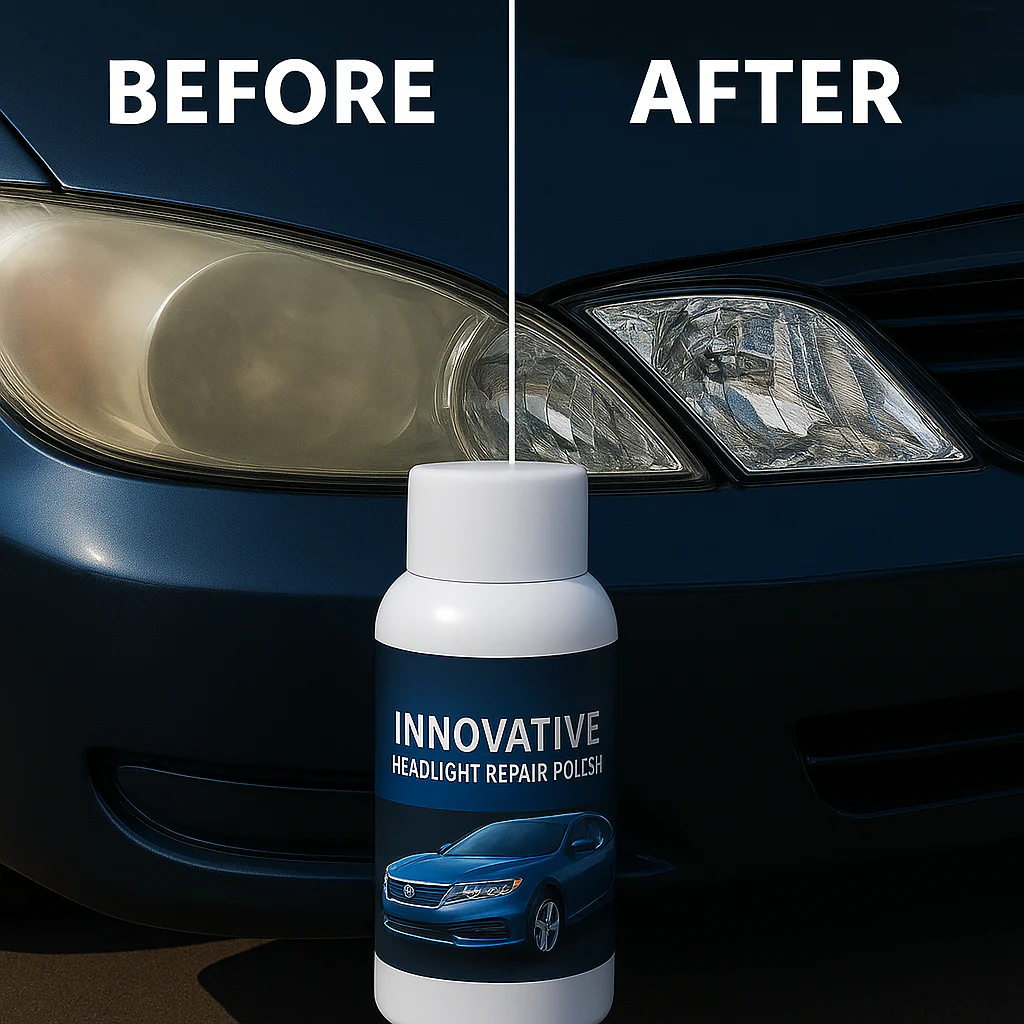 (BUY 1 GET 1 FREE) ClearBeam Pro® - Car Headlight Repair Fluid, Scratch Remover